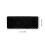 2Pcs Large Display LED Digital Alarm Clock Black ABS for Bedroom 8
