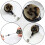 Creative Leopard Plastic Badge Holders Nurse Doctor Badge Reel 4