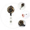 Creative Leopard Plastic Badge Holders Nurse Doctor Badge Reel 5