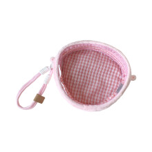 Met fruit versierde PVC-make-upzak Ruime reisvriendelijke-Roze