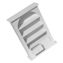 1:12 Miniature Shelf Mini Bookshelf Bookcase Doll Houses-White