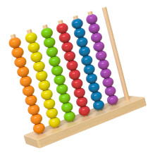 Wooden Stacking Game Color Matching Puzzle Desktop Toy For-A