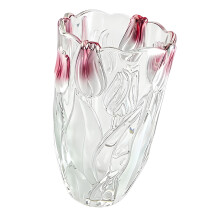 Glass Flowers Vases Unique Crystal Vases for Tables Centerpieces