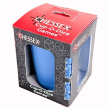 Chessex Manufacturing CHX89106 Cup-O-Dice Games, Blue