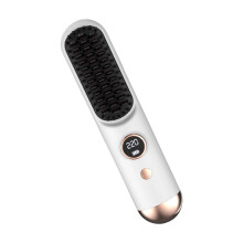 Small Hair Straightener With 3 Adjustable Temperature-White