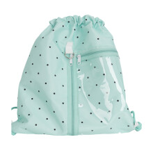 Faltbarer Nylon-Rucksack mit Kordelzug für Reisen,-Grün