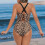 Elegant Swimwears with Unique Design Nylon Texture Suitable-2 L 5