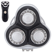 Replacement head parts (silver) Compatible With Philips shavers HQ7310, HQ7340, HQ7180, HQ7360, and HQ7390.