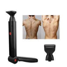 B7 2-in-1 USB Rechargeable Electric Shaver with Back Shaver (Black)