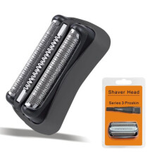 Compatible With 21B Replacement Shaver Head For Braun Series 3 Shavers 300S/320/5773/3020/Cruzer 6