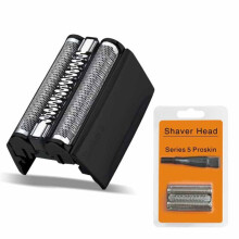 Compatible With Replacement Shaver Head For Braun Series 5 Shavers 5020S / 5030S / 5145S / 5147S(52B Black)