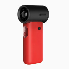 Portable Handheld Fan, Mini Fan, Compact and Portable, Ideal for Travel, Concerts, Camping, and Makeup Application red [Energy Class A]