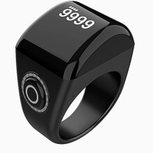 Stylish Smart Tally Ring: Unisex Wearable Digital Counter with LED Display. Great Gift for Meditation, Chanting, or Hobbies.18MM