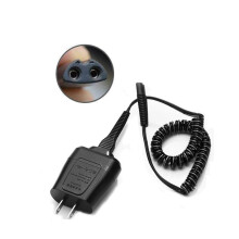This 12V 400mA shaver charger is compatible with Braun 1/3/4/5/6/7/8/9 series shavers (US standard).