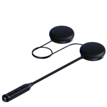 Motorrad-Bluetooth-5.3-Headset, geräuschunterdrückende Helmlautsprecher mit Mikrofon, Freisprechfunktion und Musiksteuerung, IP67 wasse