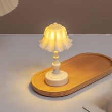 Table Lamps under $5! Flower Desk Lamp, Nightstand Lamp, Small Mid-Century Modern Light—Compatible with US outlets