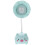 KALLORY LED desk lamp green foldable1pc 1