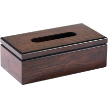 Taschentuchboxhalter aus Holz mit Magnetdeckel