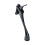 Batente de porta resistente de 15 cm (6 polegadas) preto, com acionamento por chute. 1