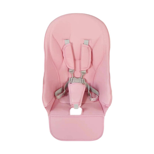 Capa de couro PU para cadeira alta de bebê.