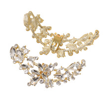 Shimmering High Heel Buckles Clip Rhinestones Embellished-628J