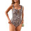 Beach Swimwears Spandex Texture Suitable for-leopard print XL 1