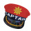 Party Ready Adjustable Captain Hat Adult Size Soft-Red 1