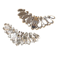 Shimmering High Heel Buckles Clip Rhinestones Embellished-629J