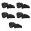 10Pcs Daily Comfort Soft PU Shoe Inserts-pointed tip BK 1