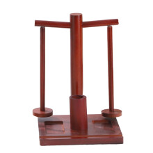 Magnetic Wooden Yarn Holder Thread Spool Organiser-Retro color