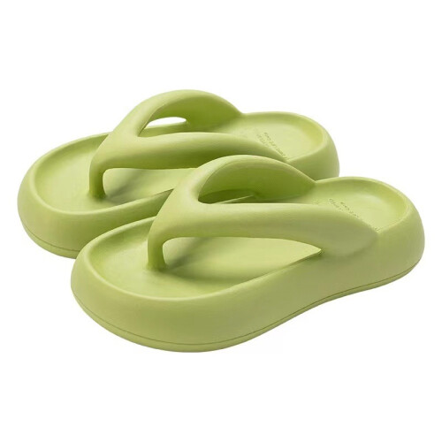 (green, 40-41) Γυναικεία σανδάλια παραλίας EVA με χοντρή σόλα - Premium άνεση για το καλ