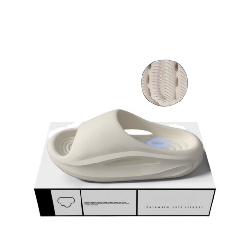 (white, 40-41) Ανδρικές παντόφλες EVA για το σπίτι, εσωτερικούς και εξωτερικούς χώρου