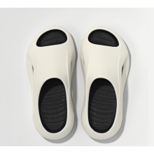 (Beige & Black, 38-39) Papuci de baie moi pentru bărbați din spumă cu memorie – Șlapi ușori pentru baie și casă, pentru vară