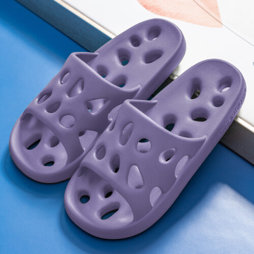 (Purple, 39-40) Αντιολισθητικές παντόφλες EVA για γυναίκες και άνδρες, έτοιμες για το κ
