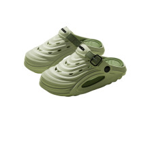 (green, 42-43) Herensandalen van 5 cm met EVA-demping - Antislip en geventileerd voor strand, zwembad en zomervakantie
