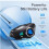Motorcycle Helmet Bluetooth Headset with 1080P Camera, 120 Wide Angle Recorder, Bluetooth 5.3, IP66 Waterproof 5