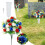 Artificial Red White Blue Roses Bouquet for Cemetery and 1