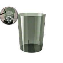 Großer Kunststoff-Mülleimer, 12 l, Grün