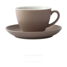 310 ml keramisk kaffekop med underkop