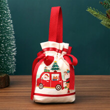 Sacchetto regalo di mele natalizie per bambini, confezione di caramelle piccola