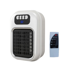 1 Pcs Portable Space Heater, Small Wall Outlet Heater for Indoor Use, Remote,Overheat Protection, Fast and Safe Heat.