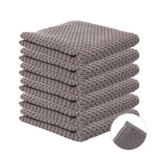Panos de limpeza de microfibra 30x30cm - Pacote com 5 unidades