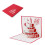 Carte d'anniversaire 3D pop-up avec enveloppe 1