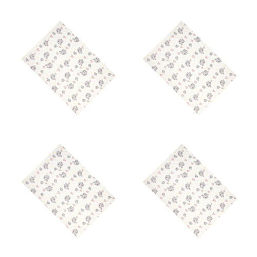 4Pièces Plaids Bébé Multicolores Parfaits Pour -