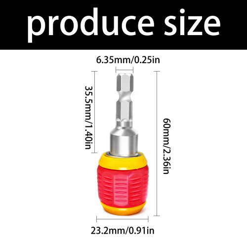 Hexagonal Head Sleeve Adapter Replacement Electric Drill Change 2