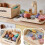 Interactive Kids Pretend Play Kitchen Cutting Toy-vegetable 5