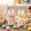 Fabric Stuffing Bunnies Decoration Spring Easter Cloth Rabbit-S 3