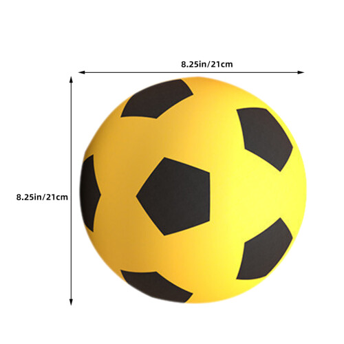 Ballon De Foot Doux Silencieux PU Mousse Pour Intérieur 1