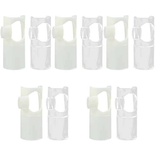 10Pièces Accessoires Flûte Nylon Bec Remplacement Facile À Installer 1