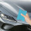 Racloir Vinyle Plastique Bleu Pour Auto Et Nettoyage 9